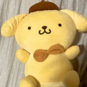 Sanrio Pompomurin pudding dog plushie.